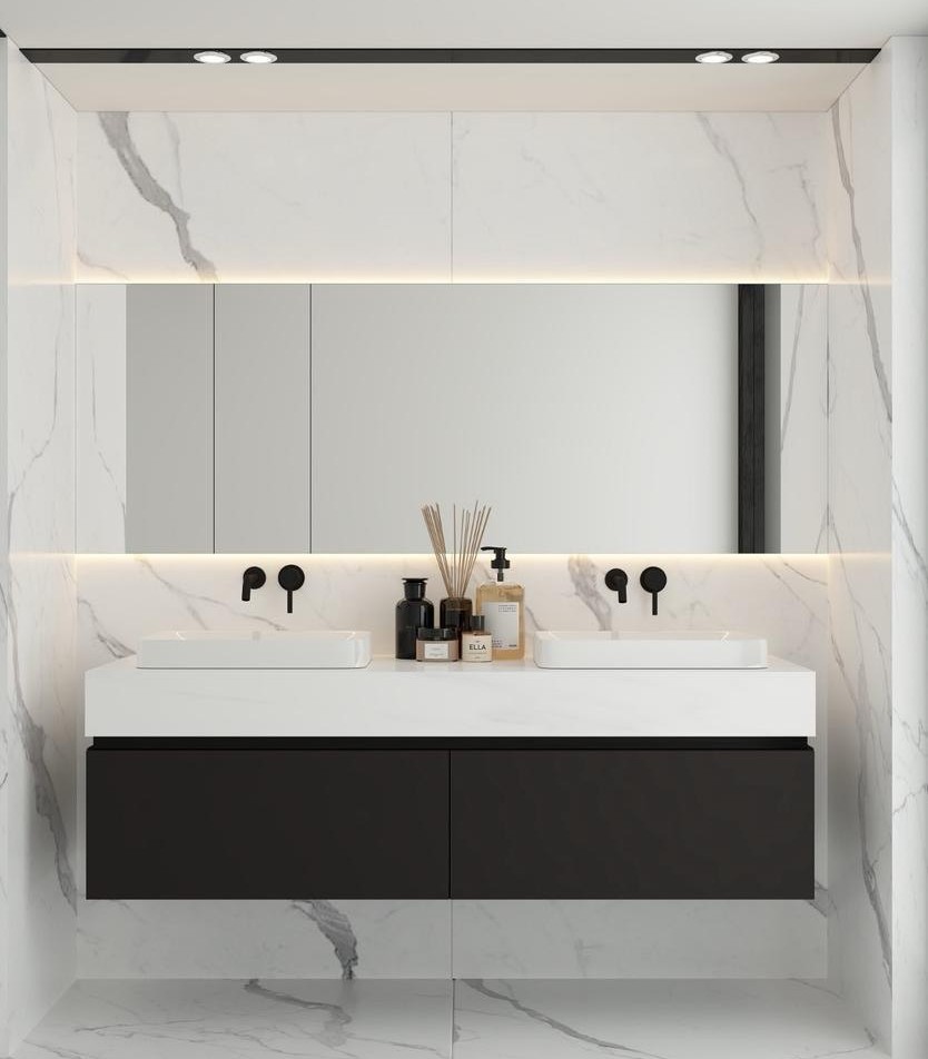 نمونه اجرای روشویی سفارشی شماره ۵